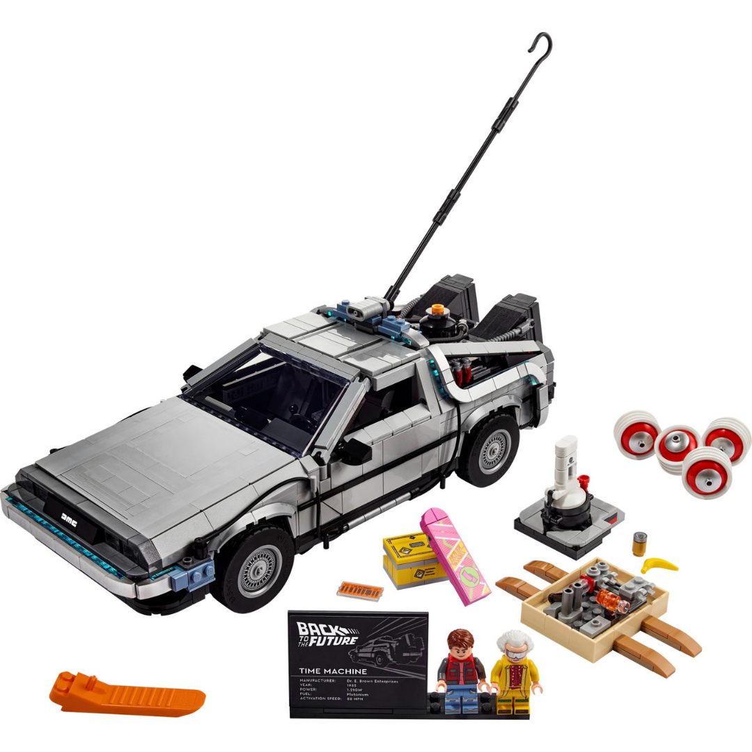 LEGO® 10300 Back to the Future Time Machine - rent-a-set